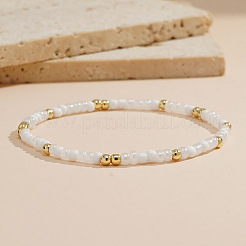 2 шт. эластичные плетеные браслеты из искусственного жемчуга в богемном стиле для женщин KR5693-3