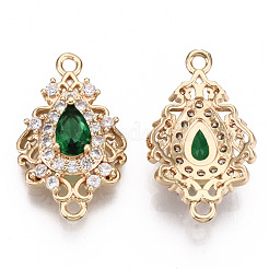 Соединители из латуни с микрочастицами и кубическим цирконием KK-R111-011-A02