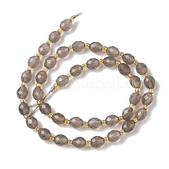 Природные Серый агат бисер нитей G-F809-A31-01
