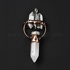 Натуральный кварцевый кристалл большие остроконечные подвески&nbsp;G-D468-18R