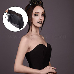 Шифоновые нарукавники для женщин&nbsp;AJEW-WH0314-397A