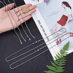 Ожерелья из нержавеющей стали 304 в виде змеиной цепи&nbsp;STAS-UN0019-88P