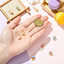 9шт 9 стиля подвески из сплава с эмалью&nbsp;FIND-CJ0005-17