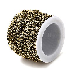 Цепи из латунной эмали ручной работы с овальными звеньями CHC-L053-08G-06