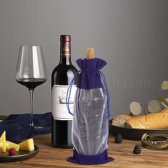 Бархатные мешочки для упаковки бутылок вина&nbsp;ABAG-WH20013-11H