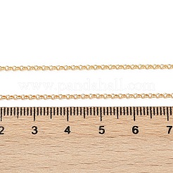 Ожерелья с длинной цепочкой из латуни NJEW-K112-10G-NF