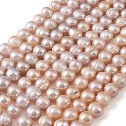 Нити из натурального культивированного пресноводного жемчуга&nbsp;PEAR-L034-18B