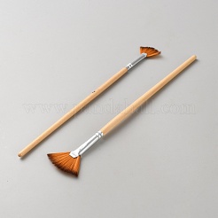 5шт. 5 стиля секторная веерная кисть для рисования&nbsp;AJEW-WH20022-76