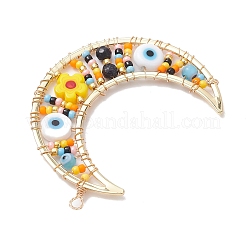 Большие подвески из стекла и лэмпворка&nbsp;PALLOY-MZ00189