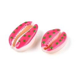 Бусины из натуральных раковин каури SSHEL-N034-35-06