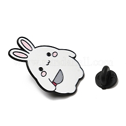 Булавки с эмалью кролика&nbsp;JEWB-L026-09EB-01