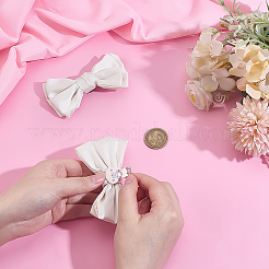 2 шт. атласная лицевая часть с бантом и железными пряжками для обуви&nbsp;FIND-PH0028-06A