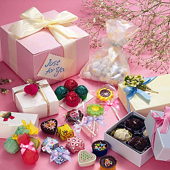 60 шт. 3-цветная полиэстеровая лента-бантик&nbsp;DIY-GF0006-70