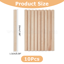 Деревянные ремесленные палочки&nbsp;WOOD-WH0125-11K