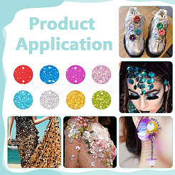 320 шт. 8-х цветные аксессуары для украшения FIND-PH0026-58