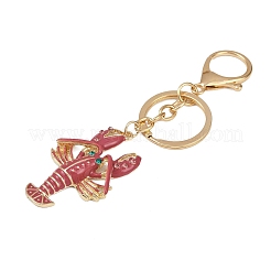 Брелок-подвеска в форме лобстера из сплава KEYC-P022-01G