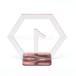 Карточки с номерами из акрила&nbsp;AJEW-WH0237-63