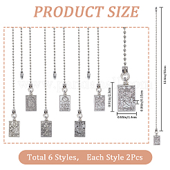 Удлинители цепи потолочного вентилятора из сплава в тибетском стиле AJEW-AB00125