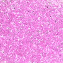 Стеклянные бусины прозрачных цветов&nbsp;SEED-P007-02A-07