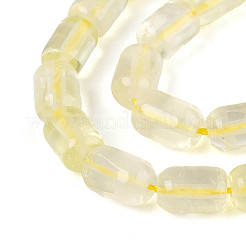 Естественный лимонный кварц нитей бисера G-G980-52A