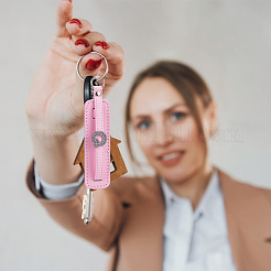 Кожа PU подвесные украшения AJEW-WH0270-193C