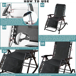 Ткань складной стул замена ткань&nbsp;DIY-WH20010-28D