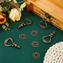 6 шт. ручки для ящиков из цинкового сплава AJEW-FH0006-27