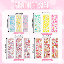 8 стиль лазерных ПВХ-наклеек&nbsp;AJEW-TA0001-56