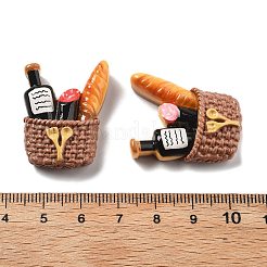 Симпатичная мини-серия еды из смоляных кабошонов&nbsp;CRES-I038-01D