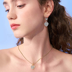 40шт 2 цвета подвески из сплава со стразами FIND-FH0008-95