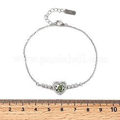 925 ссылка стерлингового серебра браслеты BJEW-D346-05A-P