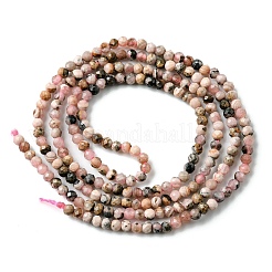 Натуральные бусины из родонита&nbsp;LS-G-M399-01A
