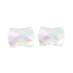 Гальванические стеклянные бусины&nbsp;GLAA-D016-14C