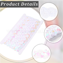 2 шт. 2-х цветные полиэстеровые бусины-пайетки OCOR-CY0002-36