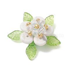 6 шт. натуральный гаулит и красная яшма&nbsp;PALLOY-MZ01192