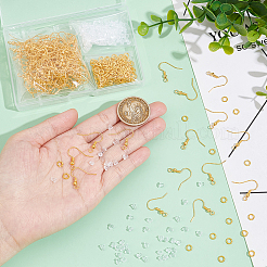 200 шт латунные серьги крючки KK-SP0001-44G