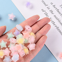 Прозрачные акриловые бусины&nbsp;X-TACR-S152-02C