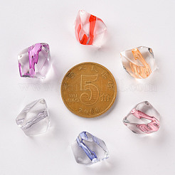 Прозрачные акриловые бусины TACR-S154-04A