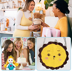 70шт. 7-х цветные пластиковые глаза для кукол FIND-PH0020-33