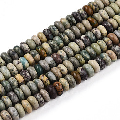 Натуральные бусины из аква терра яшмы G-T140-83