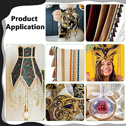 25 ярд полиэстеровой плоской ленты&nbsp;OCOR-GA0002-59A