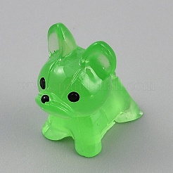 Светящиеся смоляные украшения для демонстрации собак&nbsp;RESI-CJC0012-30E