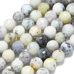 Натуральный белый опал африканские бусы пряди&nbsp;G-B165-A12-10mm