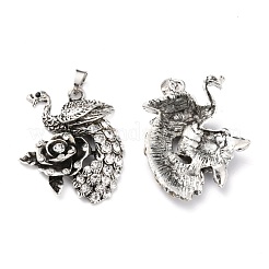 Кулон со стразами из сплава PALLOY-P237-01AS