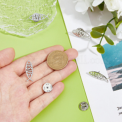 4 шт. 304 нержавеющая сталь булавки для лацкана рюкзака&nbsp;JEWB-FH0002-11P