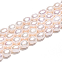 Нити из натурального культивированного пресноводного жемчуга PEAR-N012-06Z-01