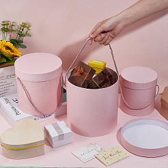 3шт бумажное ведро для обнимания цветов&nbsp;AJEW-BC0009-74B