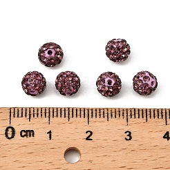 Бусины со стразами&nbsp;RB-A053-6mm-10