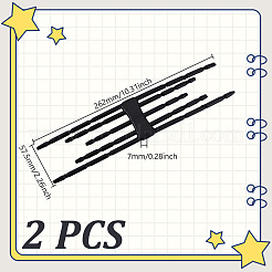 Железный ПВХ пластик креативный планшет паук держатели для мобильных телефонов AJEW-WH0695-132