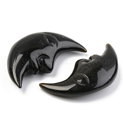 Натуральный золотистый блеск обсидиан G-T132-016